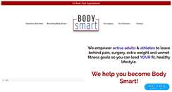 Desktop Screenshot of bodysmartutah.com