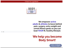 Tablet Screenshot of bodysmartutah.com